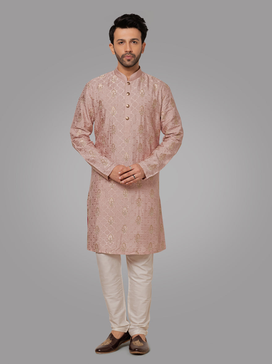 Onion Pink Kurta Pajama | TULA