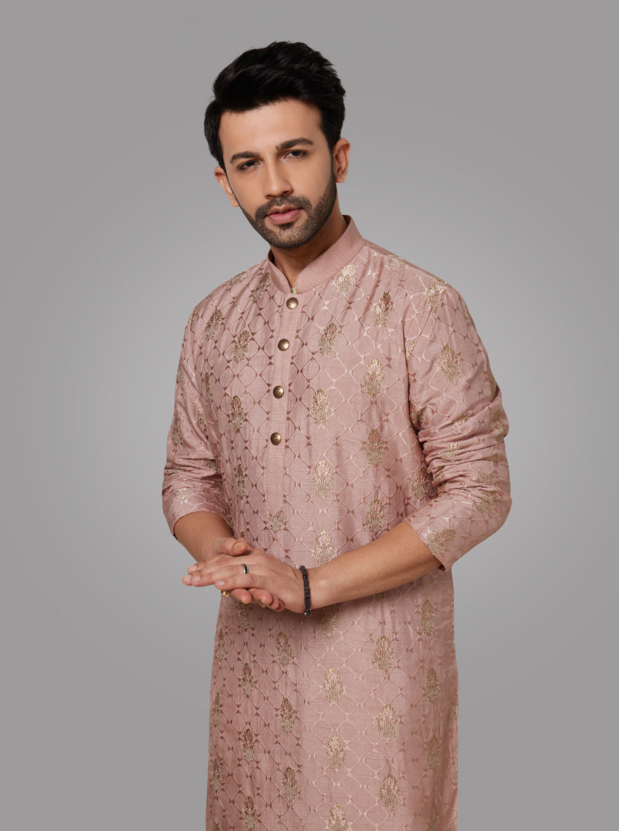 Onion Pink Kurta Pajama | TULA