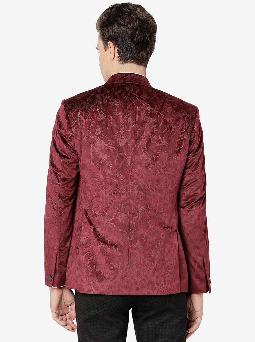 Maroon Blazer | JB Studio