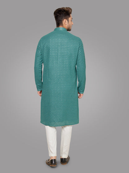 Mint Green Kurta Pajama | TULA