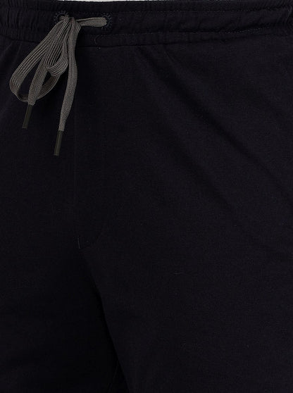 Navy Blue Solid Regular Fit Track Pant | JadeBlue
