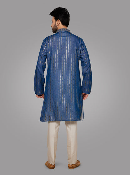 Blue Kurta Pajama | TULA