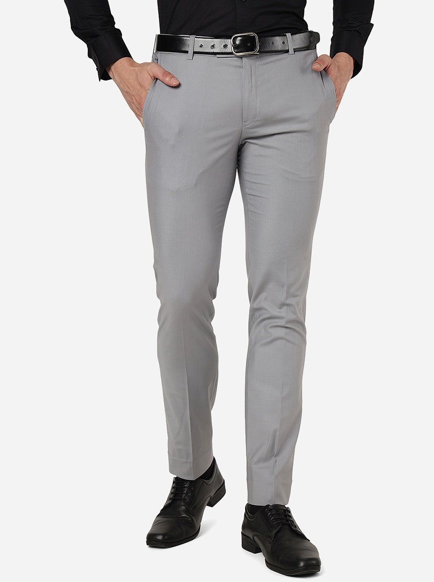 DENNISON Men Grey Formal Trousers – dennisonfashionindia