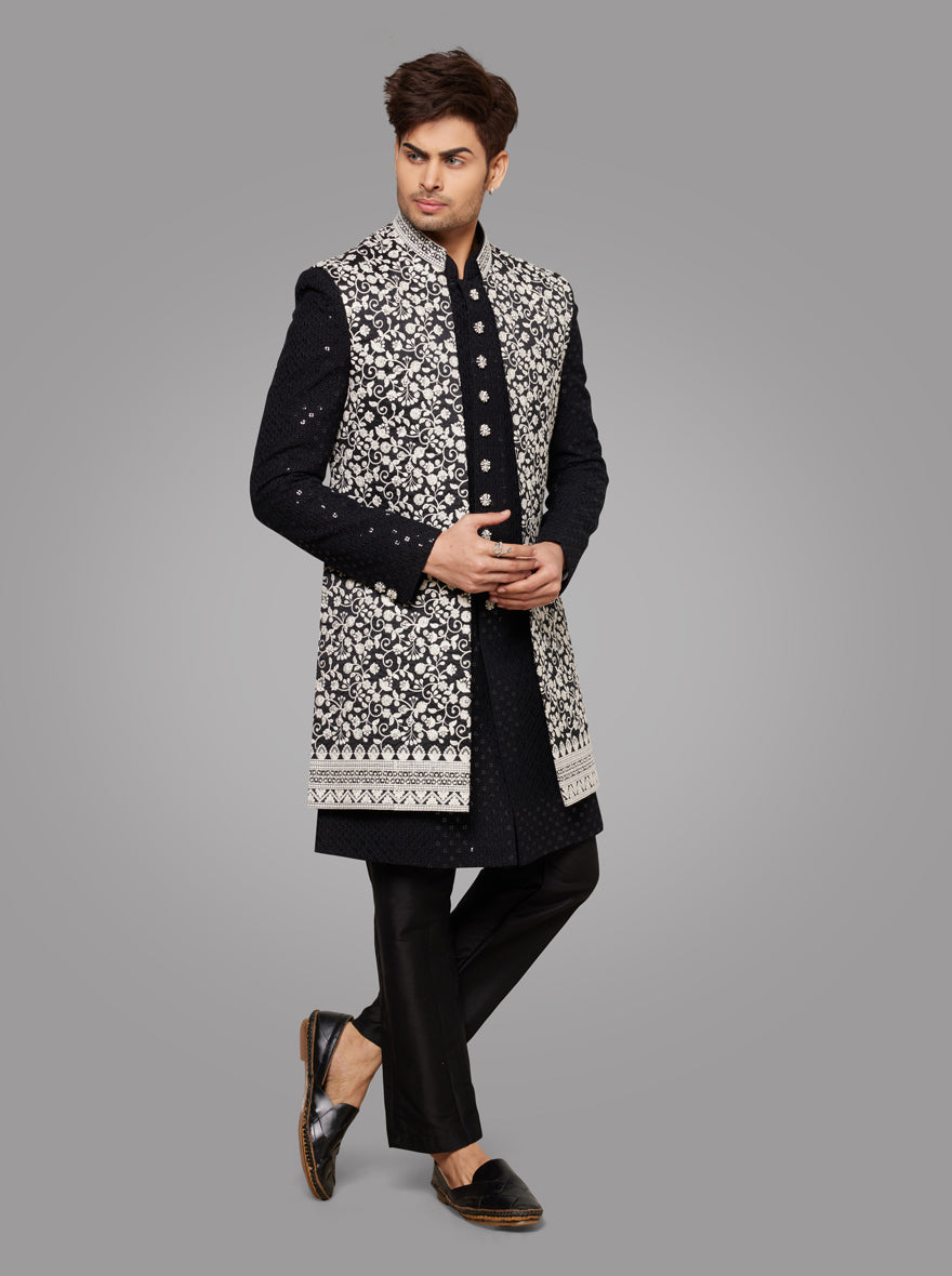 Black Indowestern | Azania