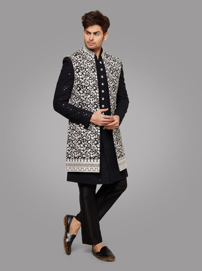 Black Indowestern | Azania
