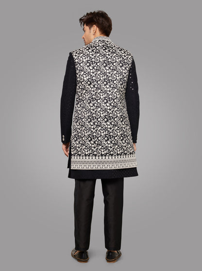 Black Indowestern | Azania