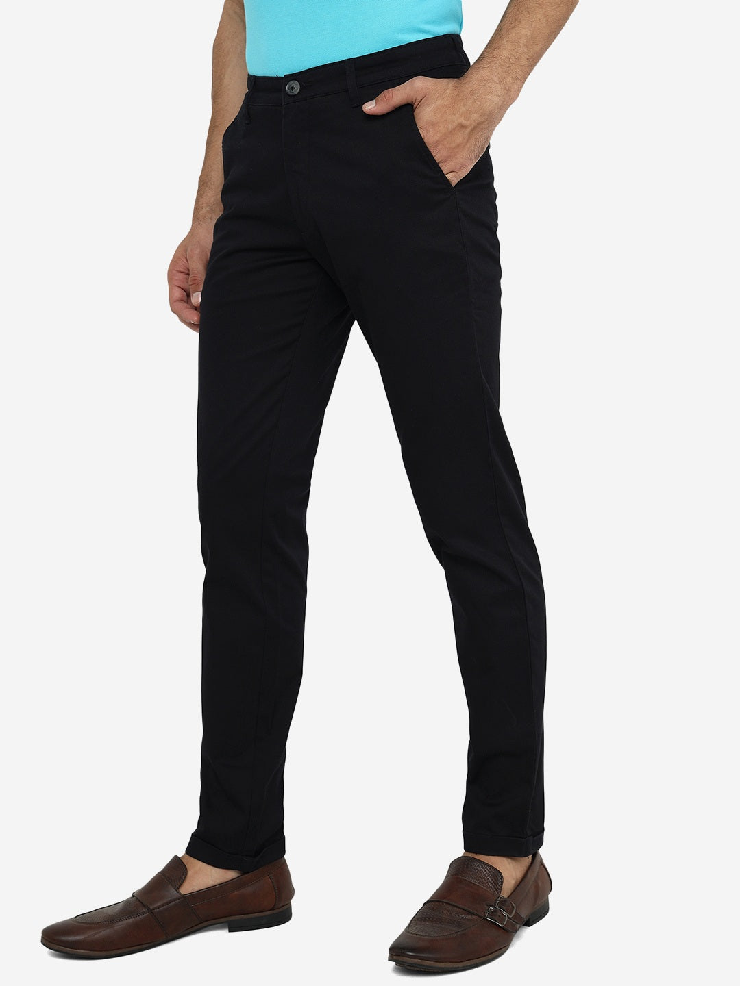 Bluemint | Neo in all day tech black trousers & jeans