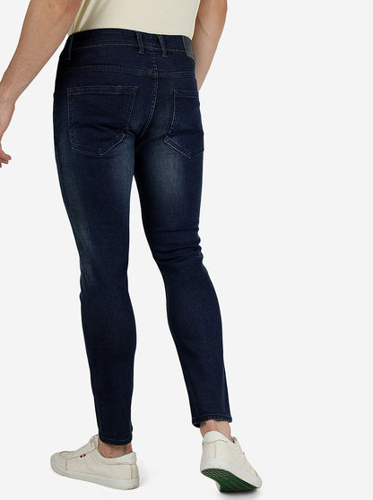 Denim Blue Washed Urban Fit Jeans | Greenfibre