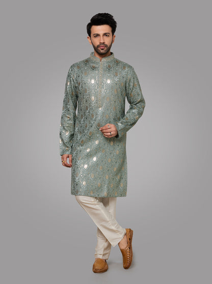 Mint Green Kurta Pajama | TULA