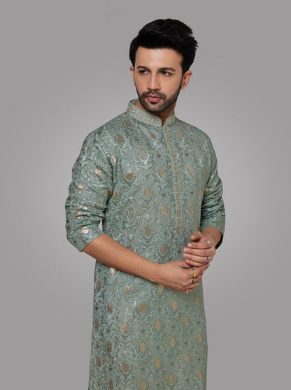 Mint Green Kurta Pajama | TULA