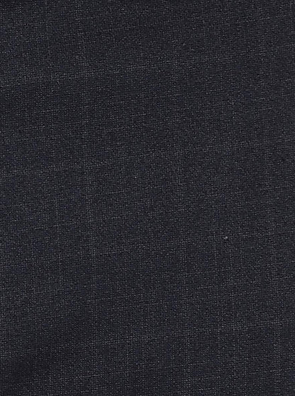 Navy Blue Solid Uno Fit Casual Trouser | JadeBlue