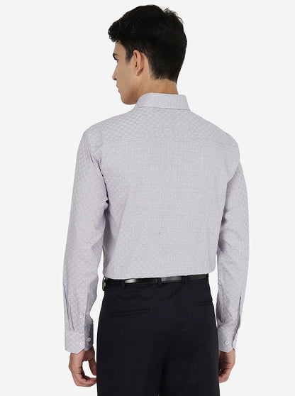 Light Purple Solid Regular fit Formal Shirt | JadeBlue