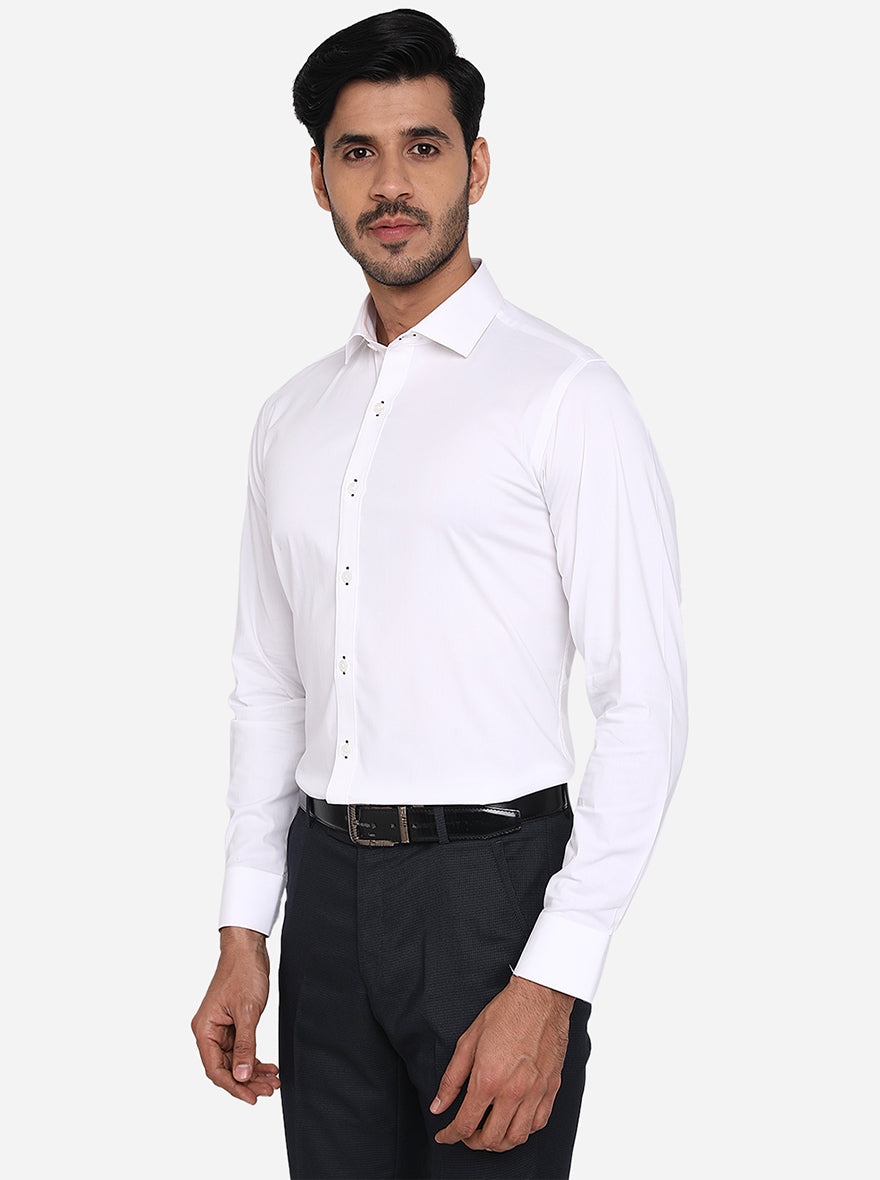 Party wear white deals shirt