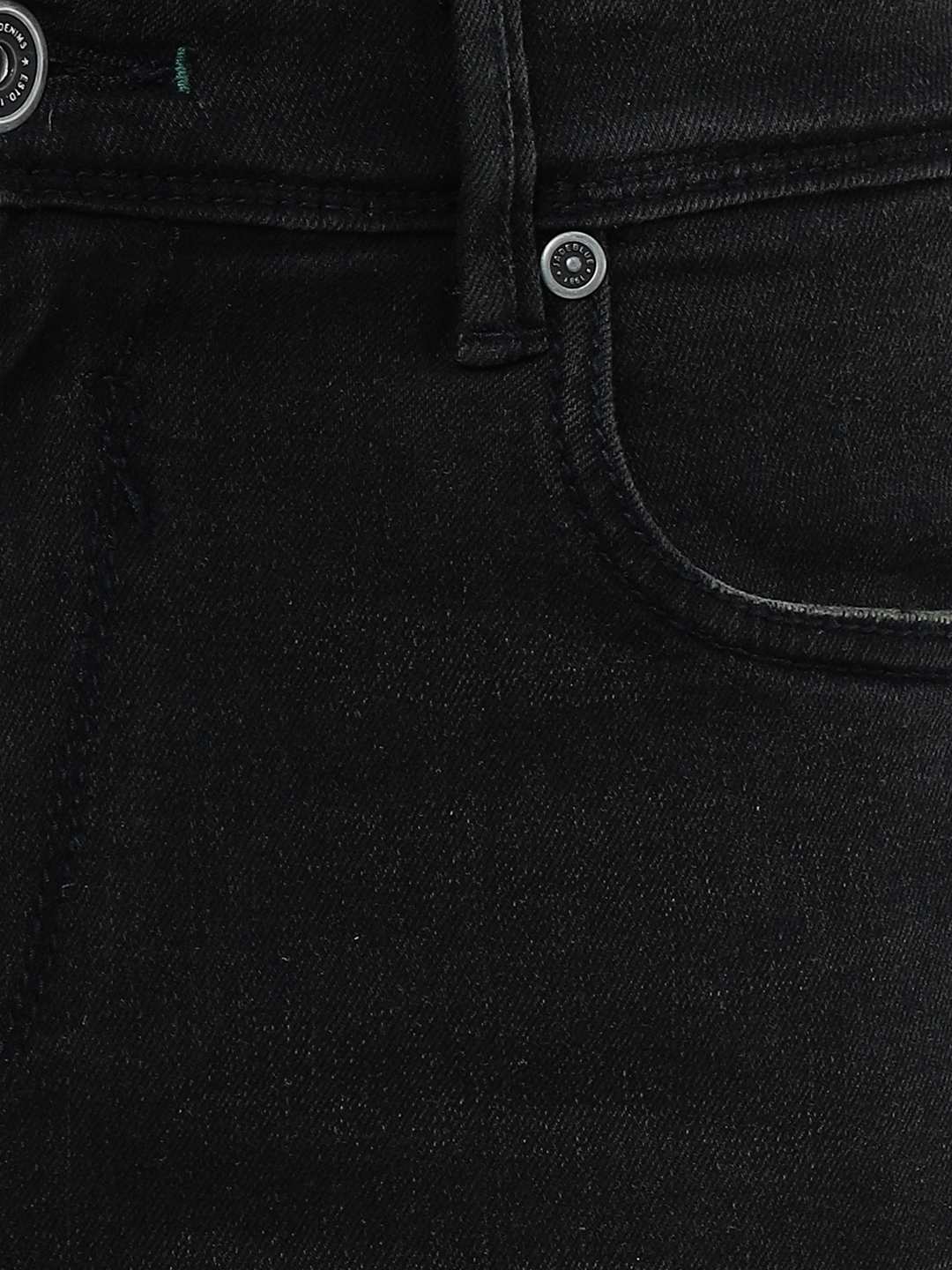 Wild Grey Solid Slim Fit Jeans | JadeBlue