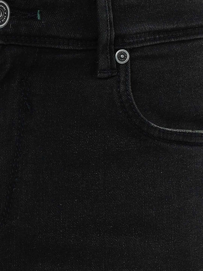 Wild Grey Solid Slim Fit Jeans | JadeBlue
