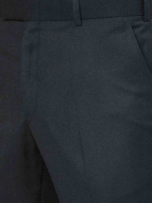 Green Solid Classic Fit Formal Trouser | JadeBlue