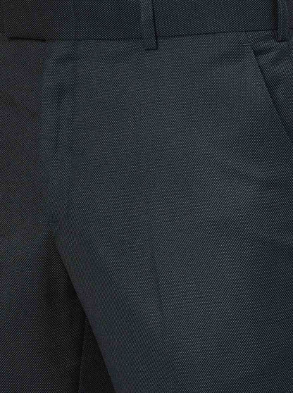 Green Solid Classic Fit Formal Trouser | JadeBlue
