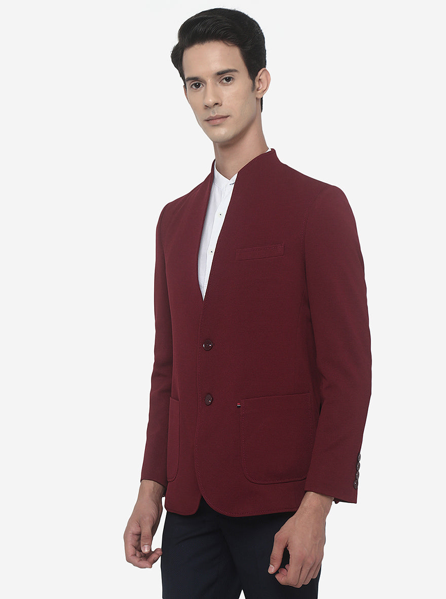 Maroon Blazer | JB Studio