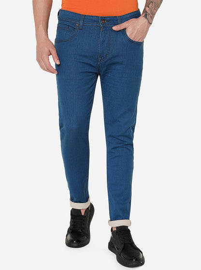 Cloud Blue Washed Rider Fit Jeans | JadeBlue