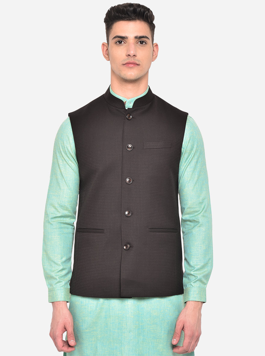 Coffee Brown Modi Jacket | JadeBlue
