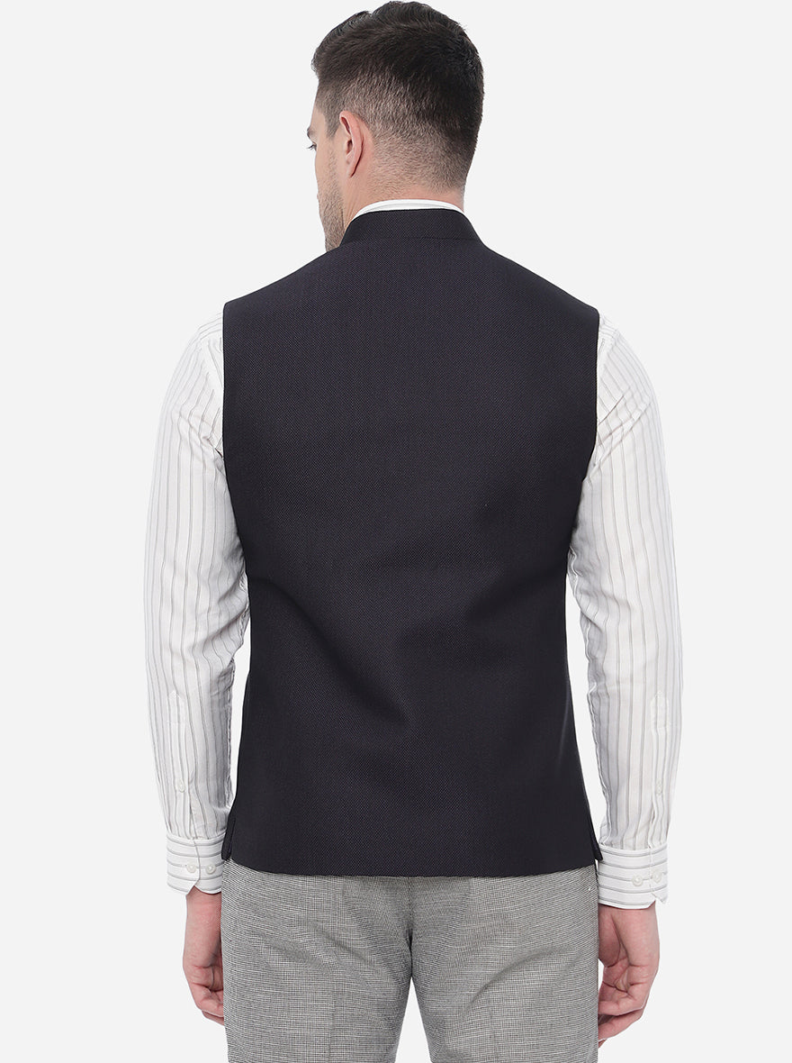 Wine Bandhgala Jacket | Greenfibre