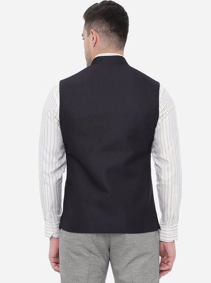 Wine Bandhgala Jacket | Greenfibre