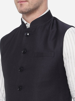 Wine Bandhgala Jacket | Greenfibre