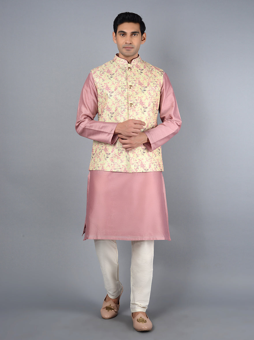 Sea Green Bandhgala Jacket | TULA