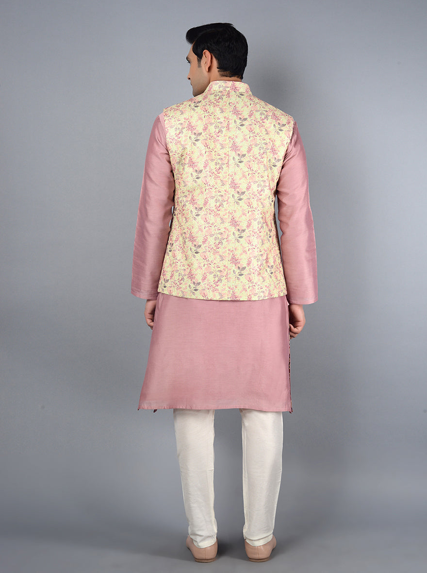 Sea Green Bandhgala Jacket | TULA