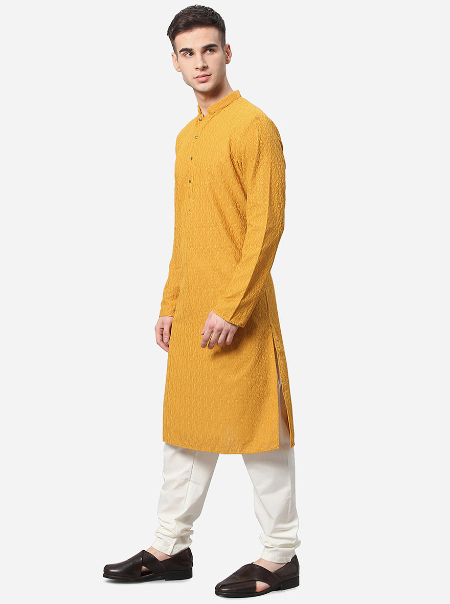 Mustard Yellow Kurta Set | Azania