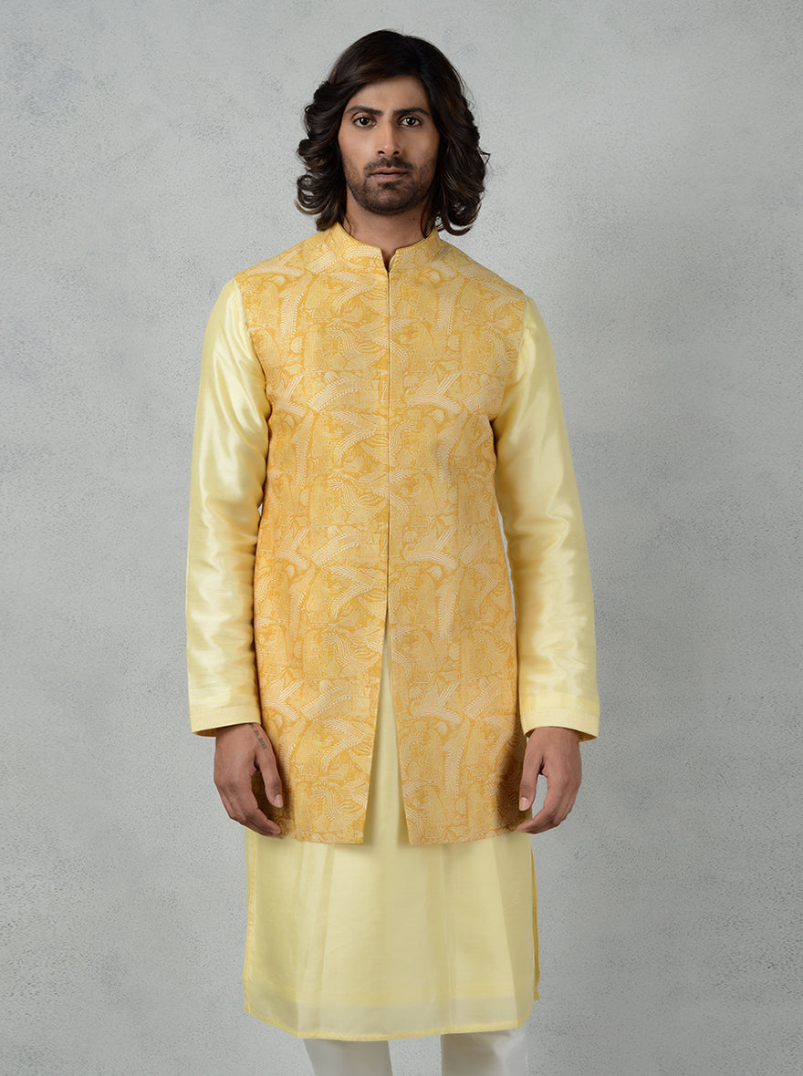 Bandhgala Jackets For Men JadeBlue