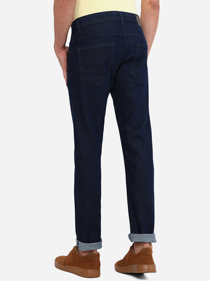 Raw Blue Washed Narrow Fit Jeans | Greenfibre