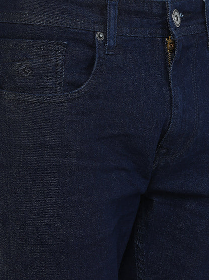 Raw Blue Washed Narrow Fit Jeans | Greenfibre