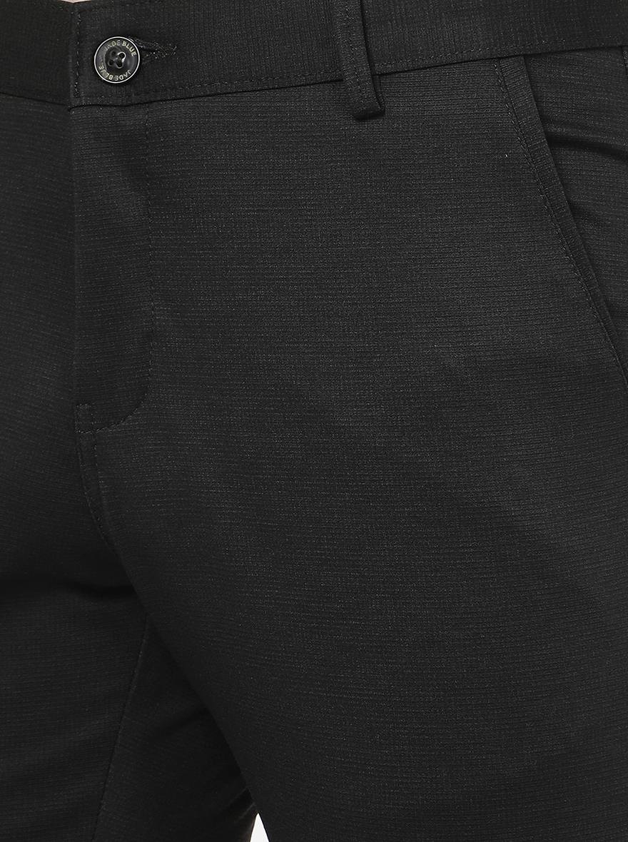 Coffee Brown Solid Slim Fit Club Wear Trouser | JB Studio