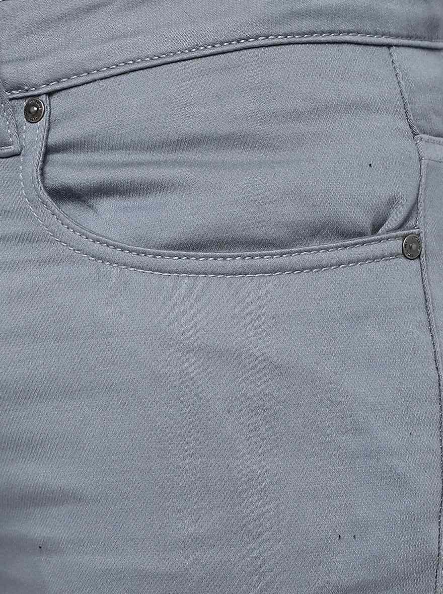 Steel Blue Washed Slim Fit Jeans | JadeBlue