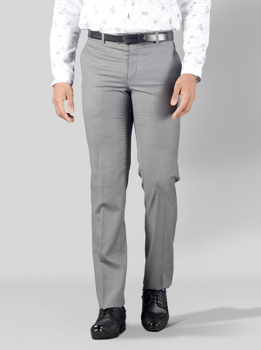 VAN HEUSEN Men Solid Regular Fit Formal Trousers | Lifestyle Stores |  Cantonment | Karur