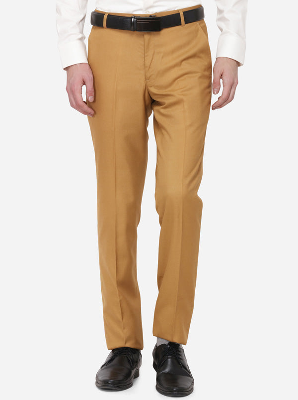 Buy Louis Philippe Brown Trousers Online - 257214 | Louis Philippe
