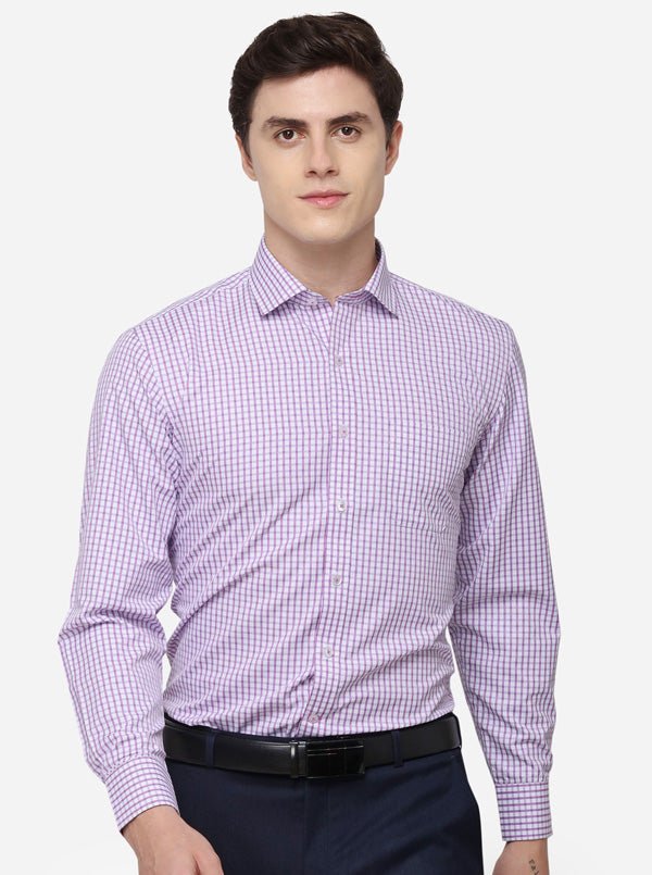 light purple formal shirt