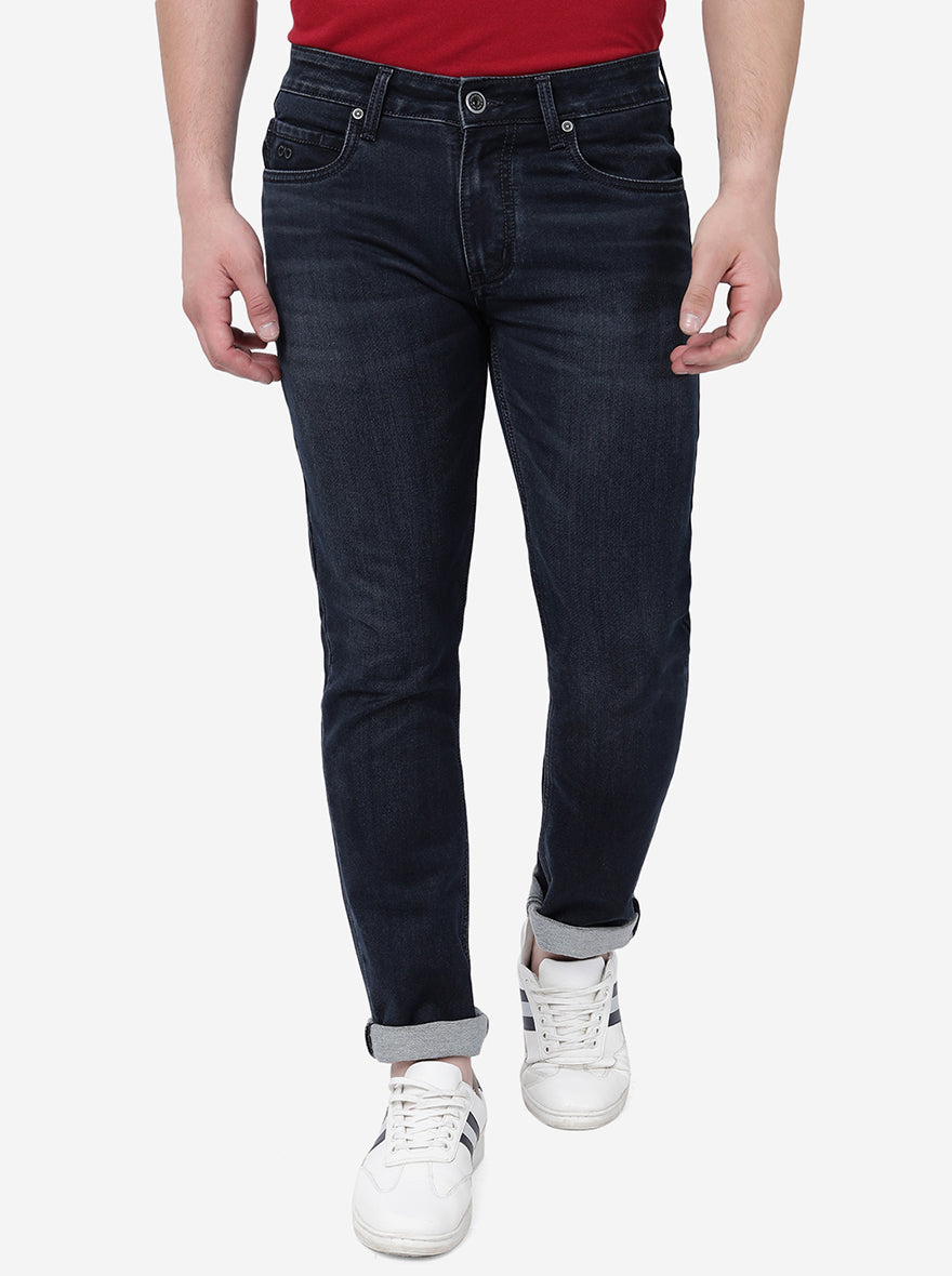 Buy Blue Solid Slim Fit Jeans for Men Online at Killer Jeans | 490142