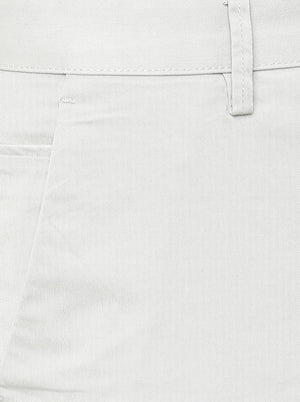 Pista Green Solid Uno Fit Casual Trouser | JadeBlue