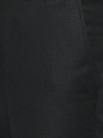 Olive Solid Slim Fit Formal Trouser | Metal