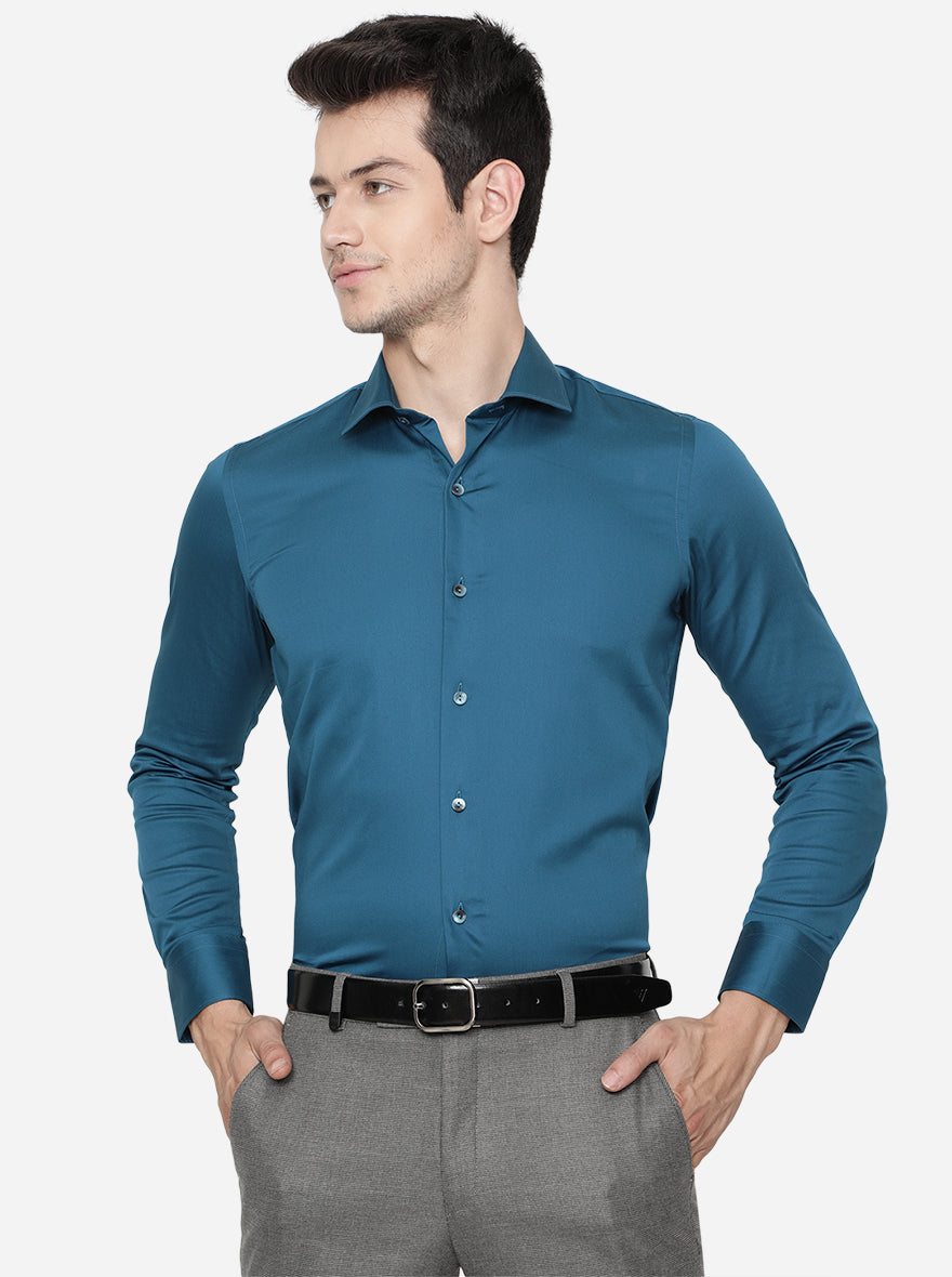 Men's Guide to Matching Pant Shirt Color Combination - LooksGud.com | Dark  blue dress shirt, Light blue dress shirt, Blue shirt black pants