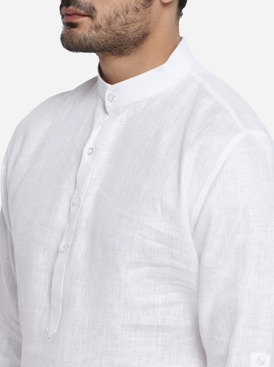 White Kurta Pajama | Azania