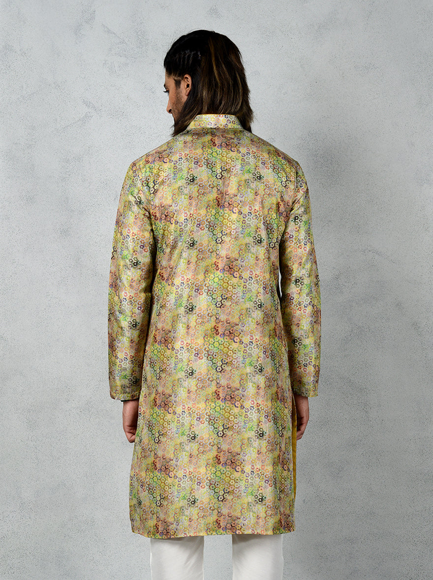 Lime Green Kurta Set | TULA