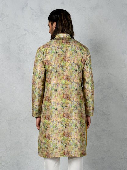 Lime Green Kurta Set | TULA